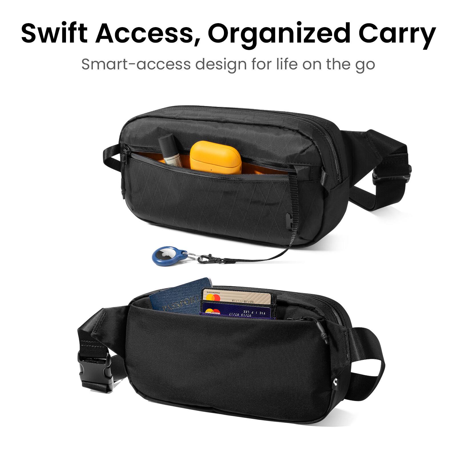 Swift Access, Organized Carry  
Smart-access design for life on the go