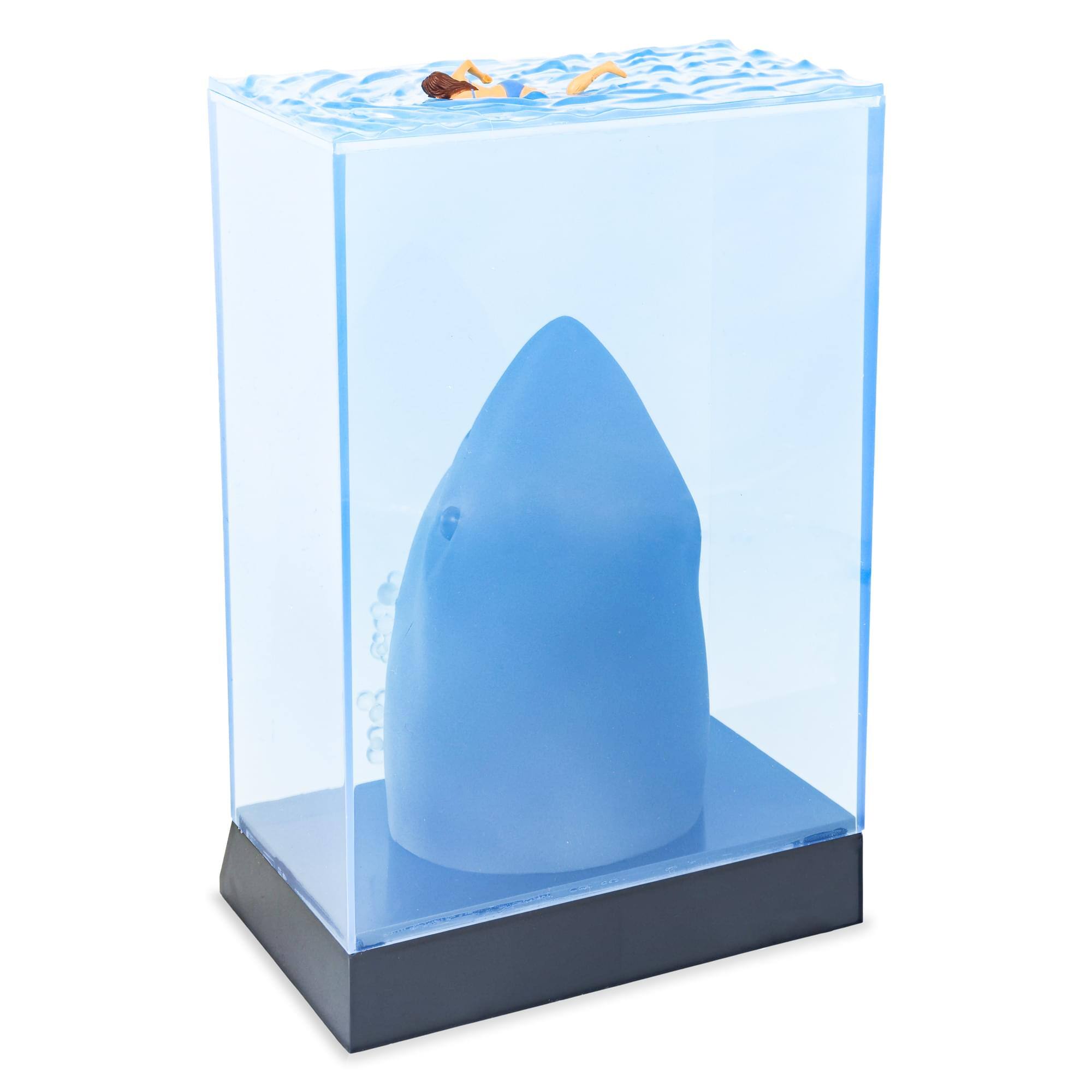 Alt View 4. SD Toys - Jaws 3D Movie Poster Statue | 12 Inches Tall - Blue.