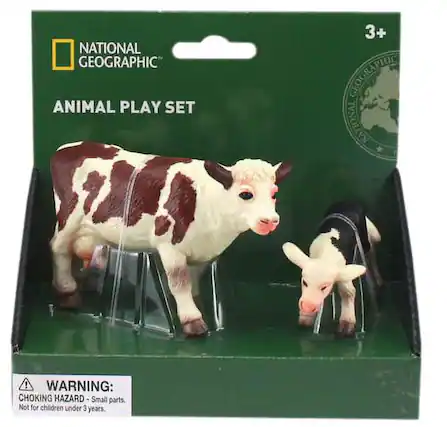 NATIONAL GEOGRAPHIC
ANIMAL PLAY SET
3+
WARNING: CHOKING HAZARD - Small parts. Not for children under 3 years.