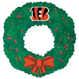 Fan Creations - Cincinnati Bengals 16'' Team Wreath Sign - Green