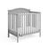 Front. Graco - Stella 4-in-1 Convertible Mini Crib - Pebble Gray.
