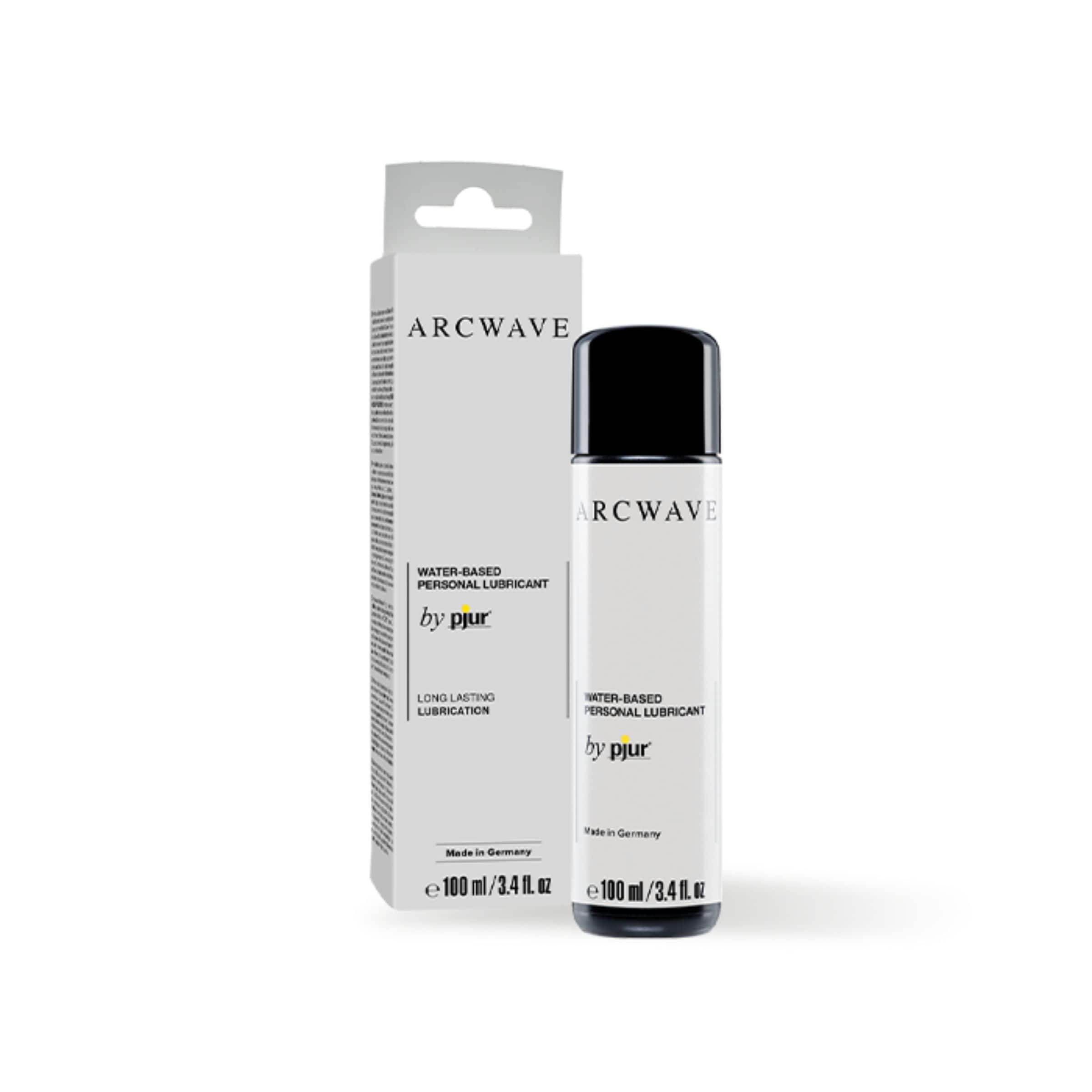 Front Zoom. ArcWave - by pjur water-based Lubricant - Clear.