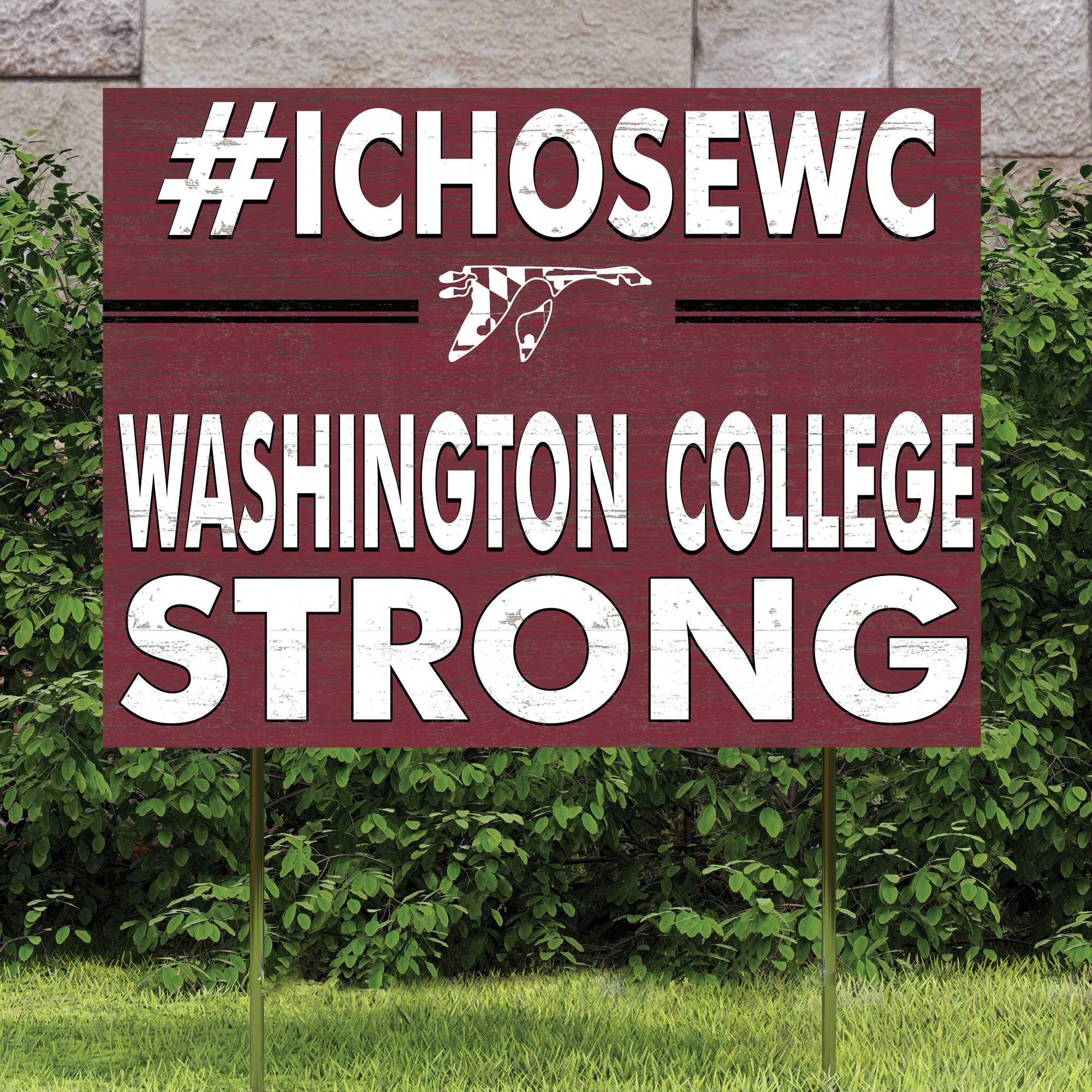 #ICHOOSEWC  
WASHINGTON COLLEGE  
STRONG