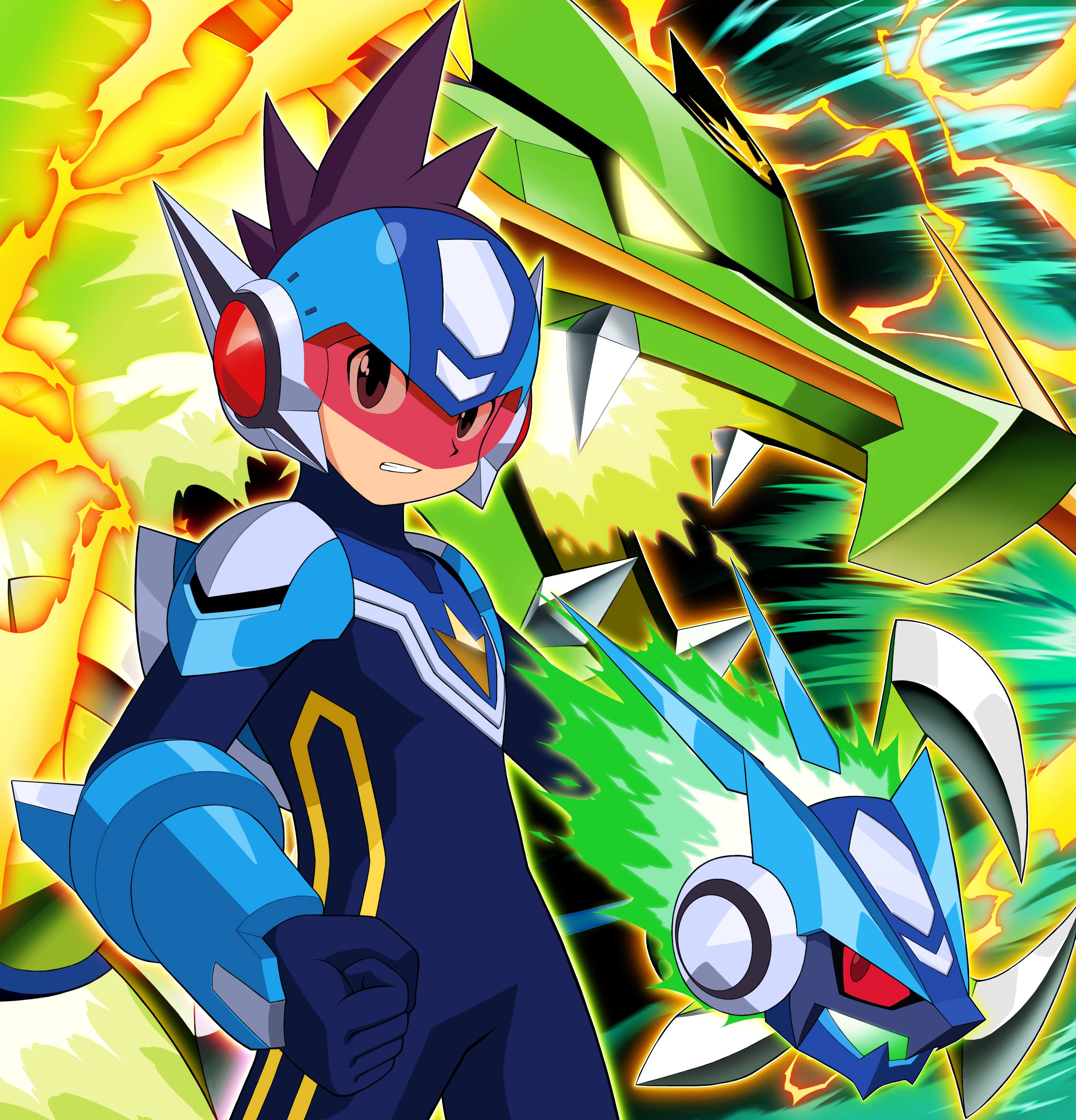 Left. Capcom - Mega Man Star Force Legacy Collection.