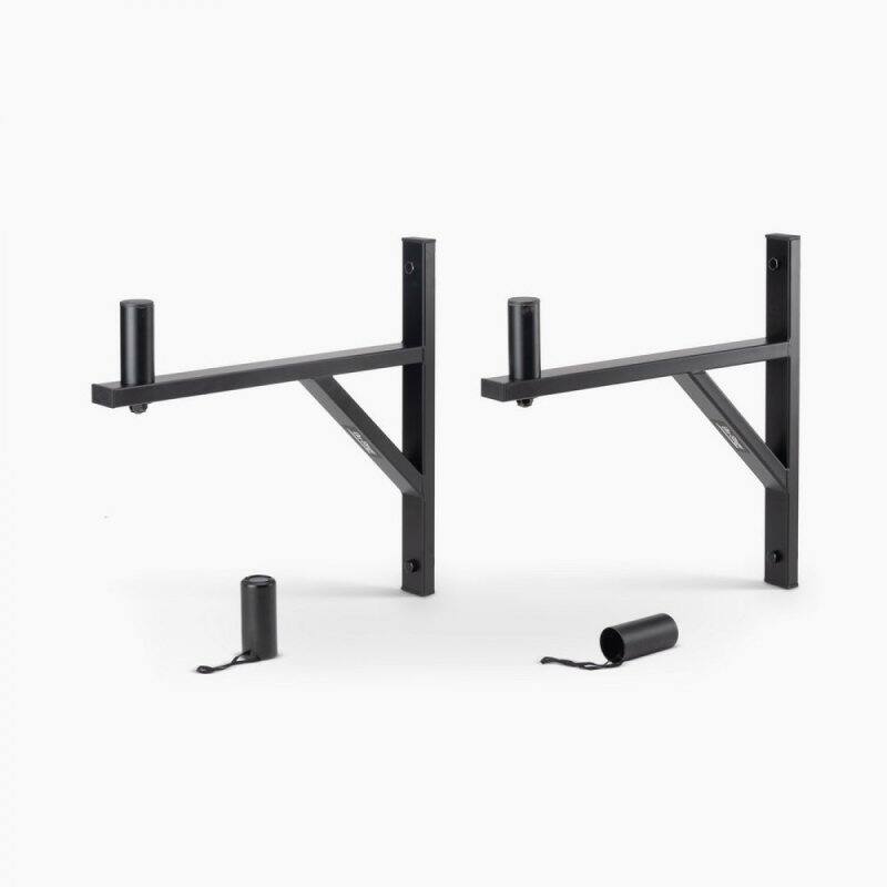 Alt View 3. On Stage Stands - On Stage SS7914B Wall Mount Speaker Bracket - Black.