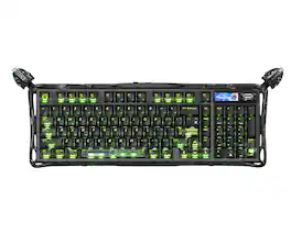 GravaStar - Mercury K98 Pro 98% Wireless Gaming Keyboard – Tri-Mode, Gasket Mount, Hot-Swap, RGB, Numpad - Phantom Black