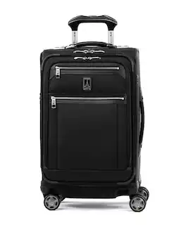 Travelpro - Platinum Elite Softside Expandable 21" Carry On Spinner - Shadow Black