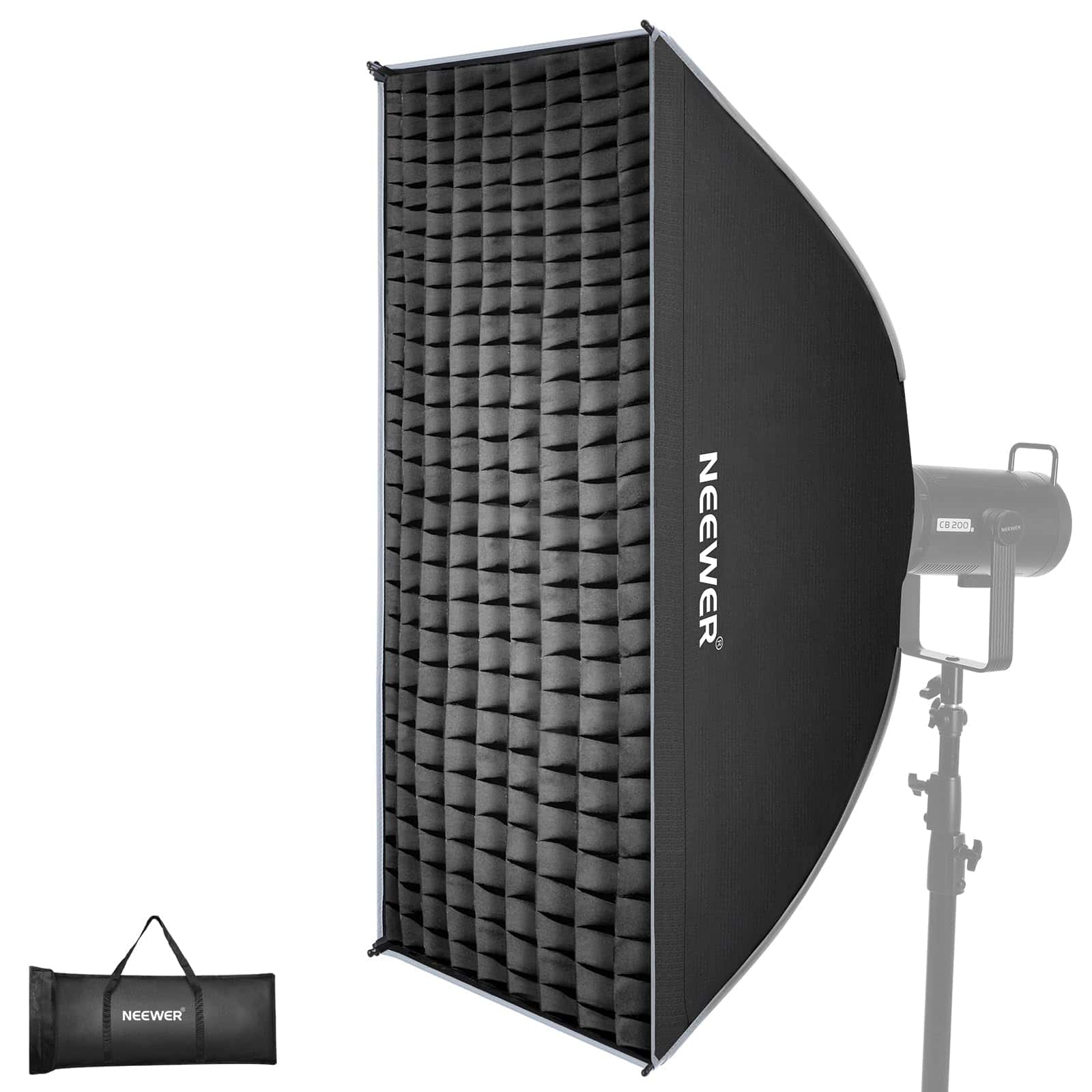 "Neewer - 24""x35"" Quick Release Strip Softbox, Bowens Mount, w/ Grid & Bag" price history on PriceWatchPro