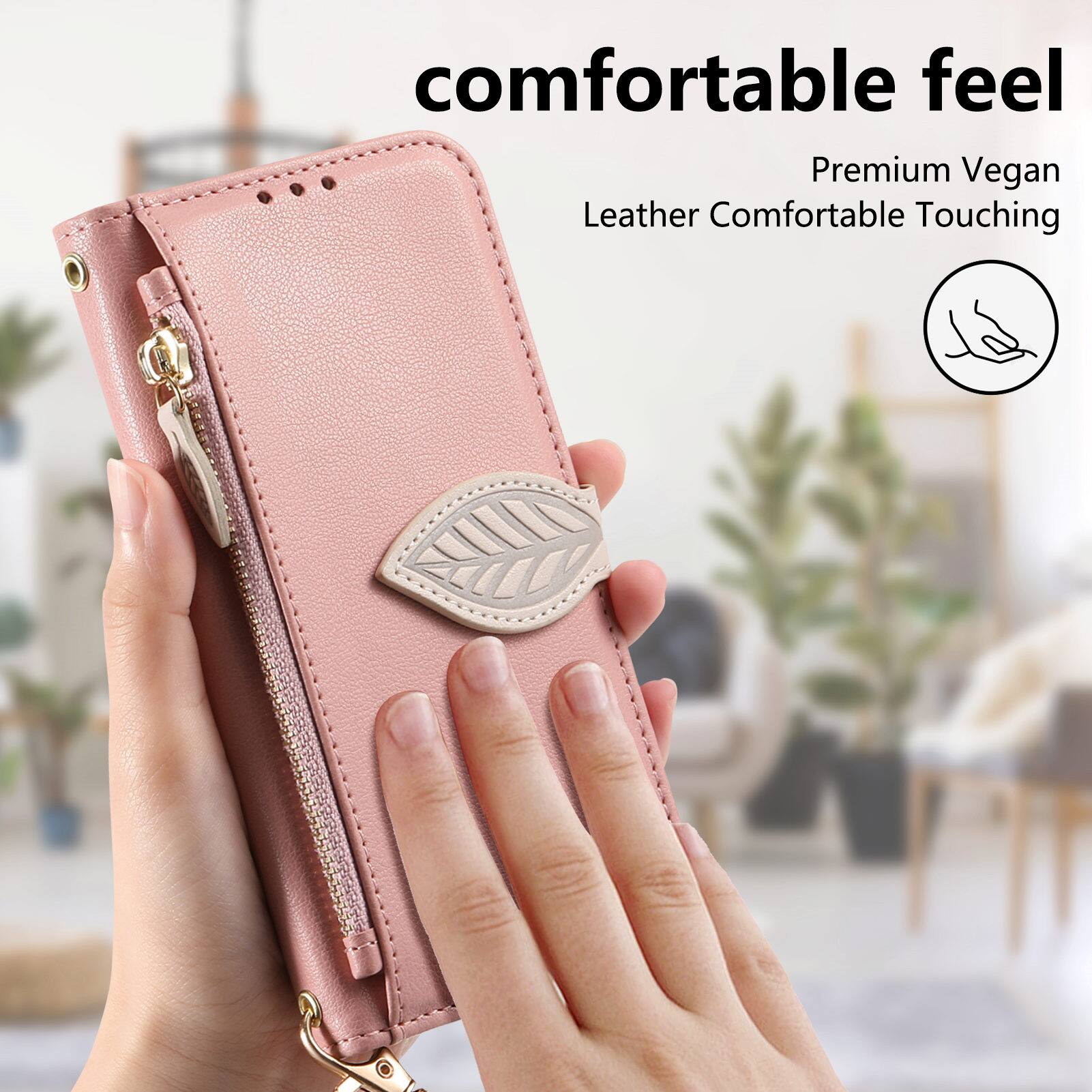 comfortable feel  
Premium Vegan Leather Comfortable Touching