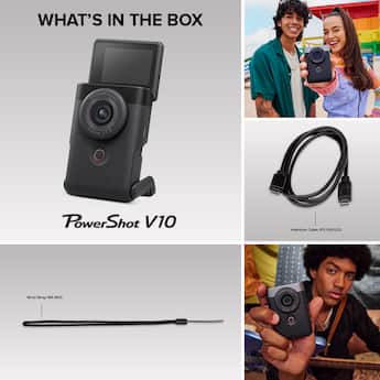 Canon PowerShot V10 4K Video 20.9 Megapixel Digital Camera for Canon PowerShot V10 4K Video 20.9 Megapixel Digital Camera for