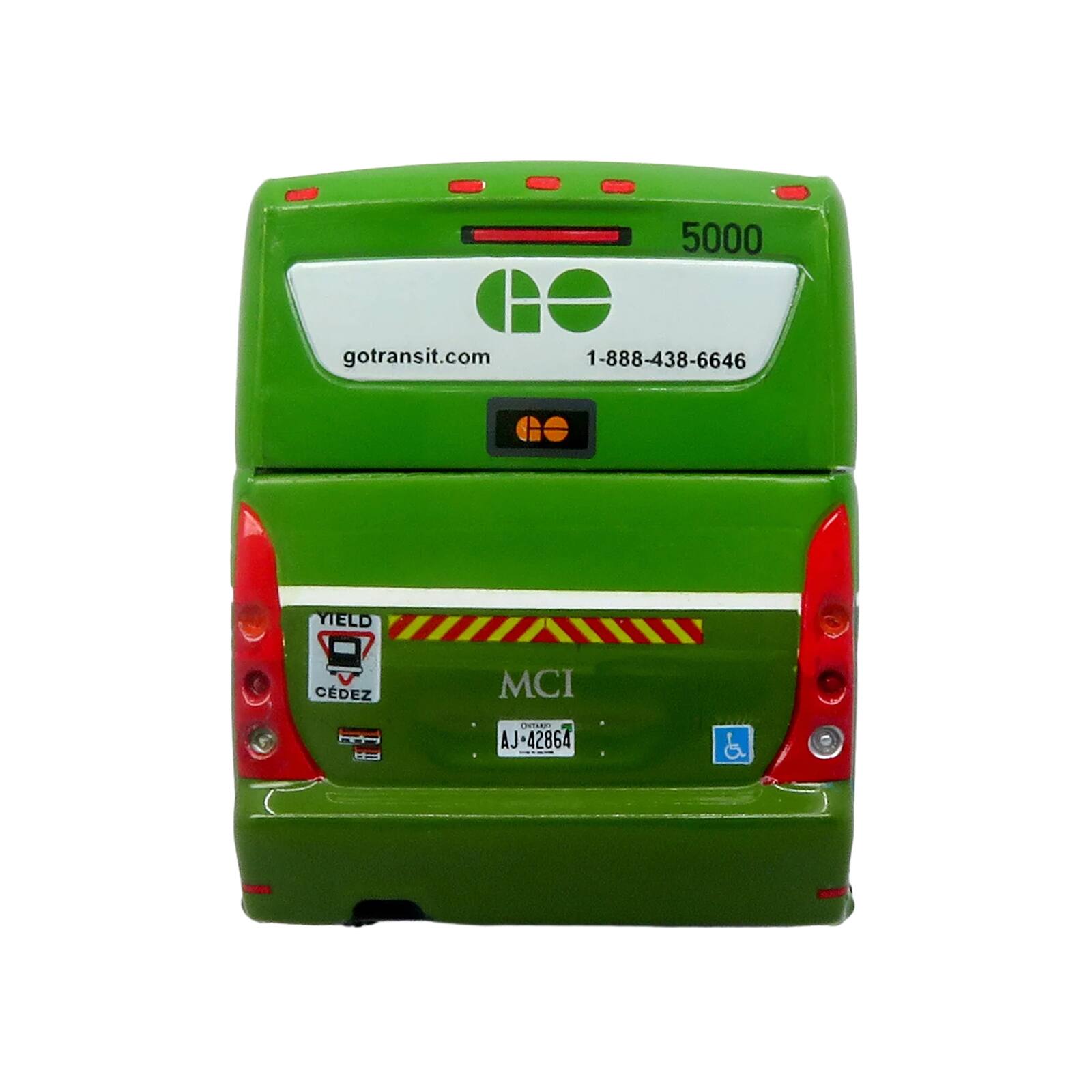 5000 gotransit.com 1-888-438-6646 YIELD CDEZ MCI AJ 42864