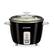 Alt View 1. Proctor Silex - 16 Cup Rice Cooker & Steamer - BLACK.