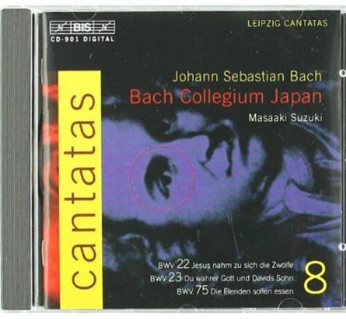 J.S. Bach - Complete Cantatas Viii: #22, 23, 75   - COMPACT DISCS [CD]