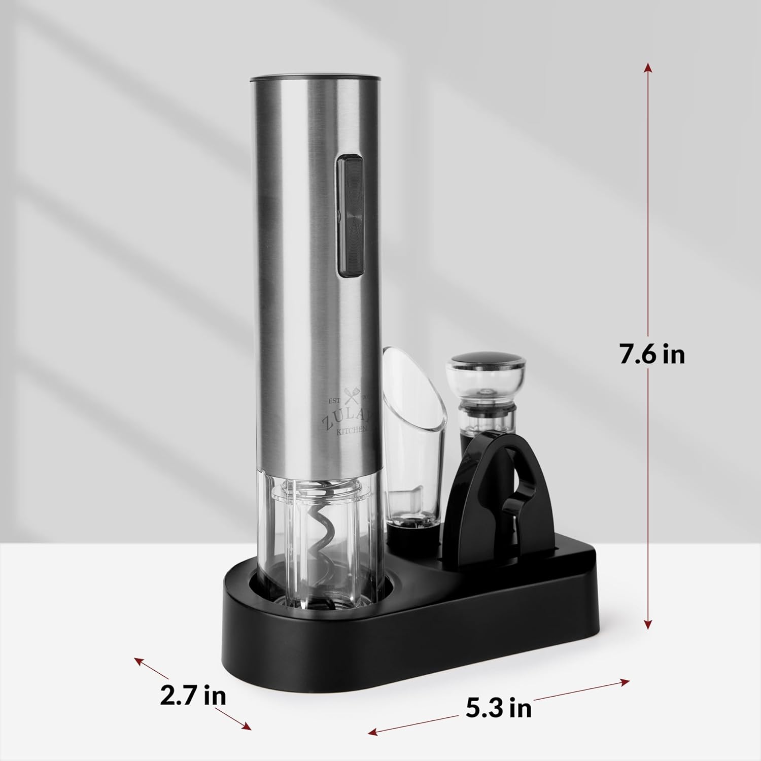 7.6 in  
2.7 in  
5.3 in