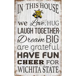 Fan Creations - Wichita State Shockers 11'' x 19'' Team In This House Sign - Multicolor