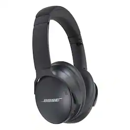 Bose - QuietComfort SC Wireless Over-Ear Active Noise Canceling Headphones 884367-0900 with Soft Case - Black