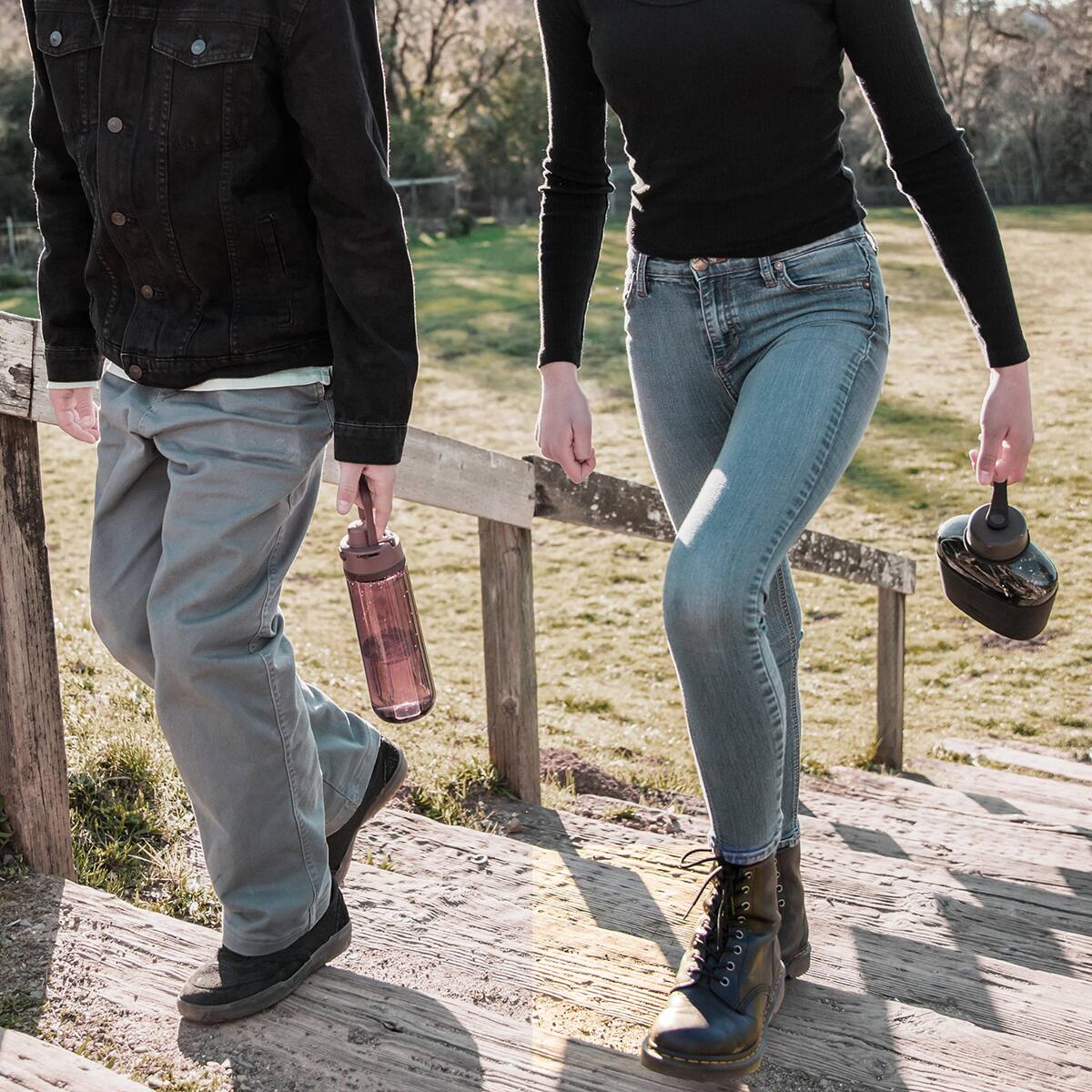 Alt View 4. Thermos - Thermos 16 oz. Kid's Funtainer Plastic Water Bottle w/ Spout Lid - Raspberry - Raspberry.