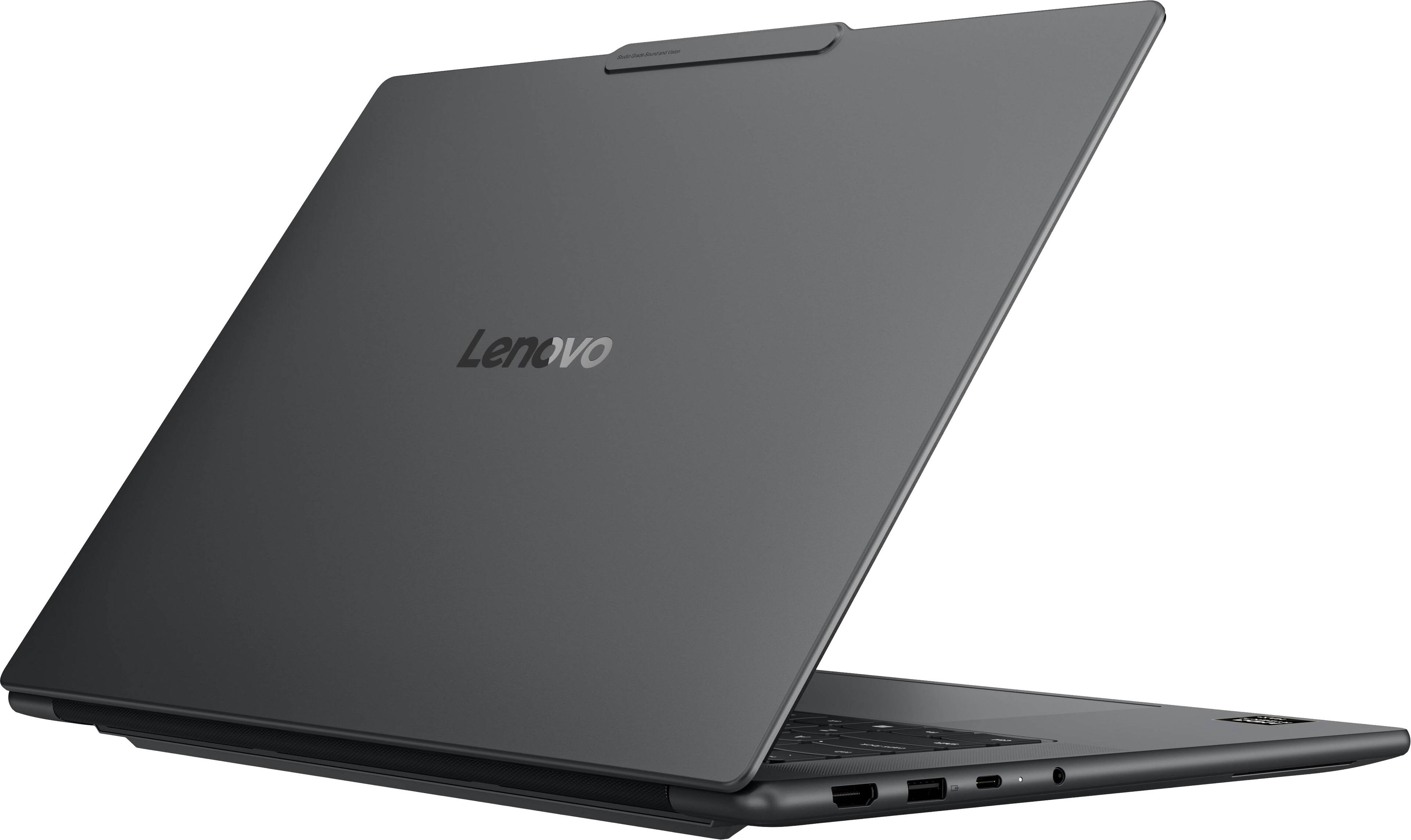 Alt View 14. Lenovo - Yoga Pro 7a 15.3" 3K OLED Touchscreen Laptop - AMD Ryzen AI Max+ 388 2026 - 32GB RAM - 1TB Storage - Thunder Grey.