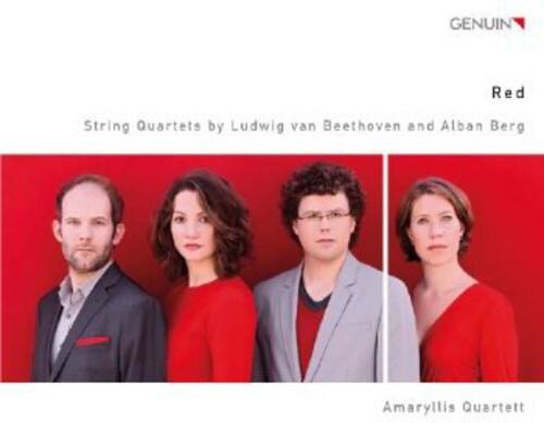 GENUIN  
Red  
String Quartets by Ludwig van Beethoven and Alban Berg  
Amaryllis Quartett
