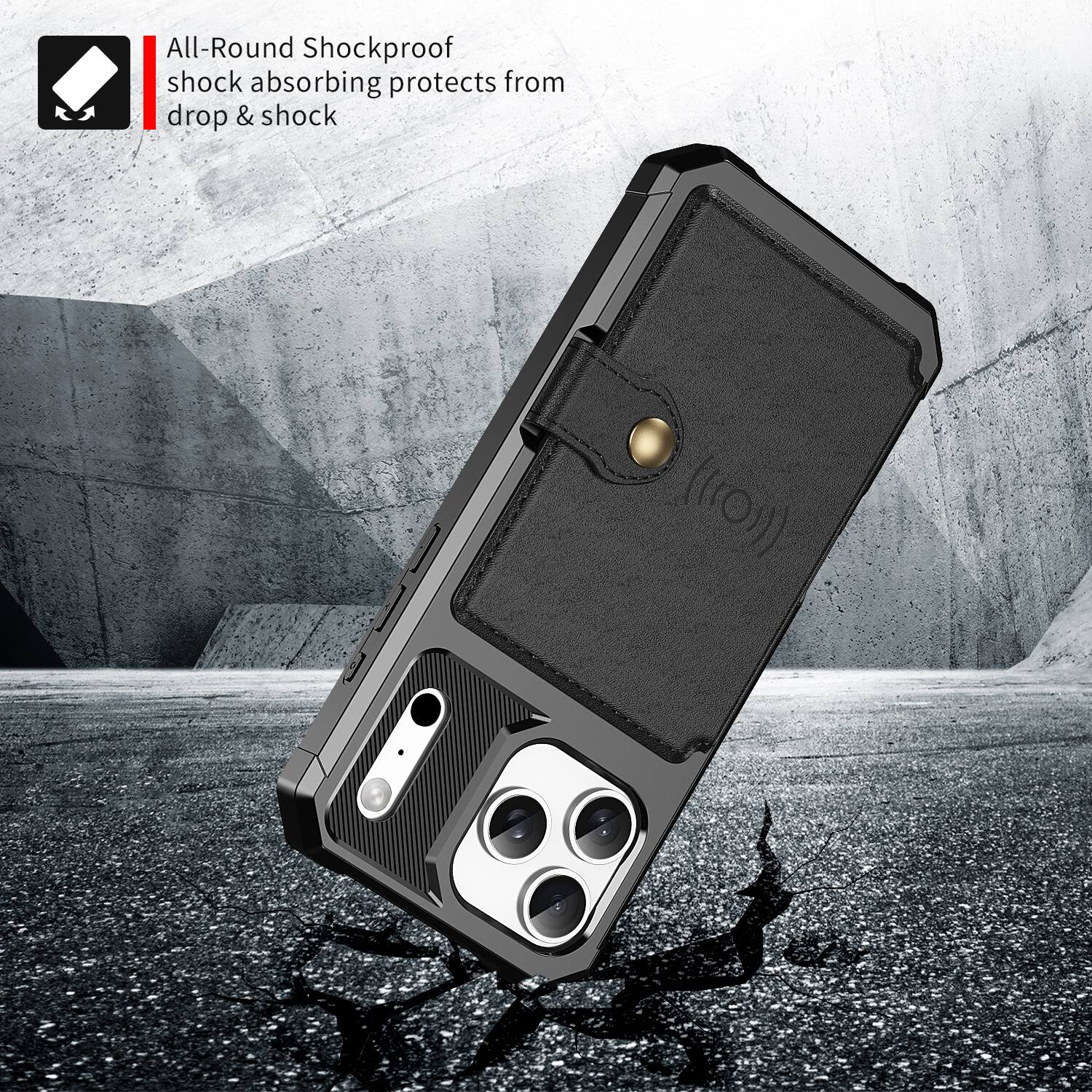 All-Round Shockproof shock absorbing protects from drop & shock