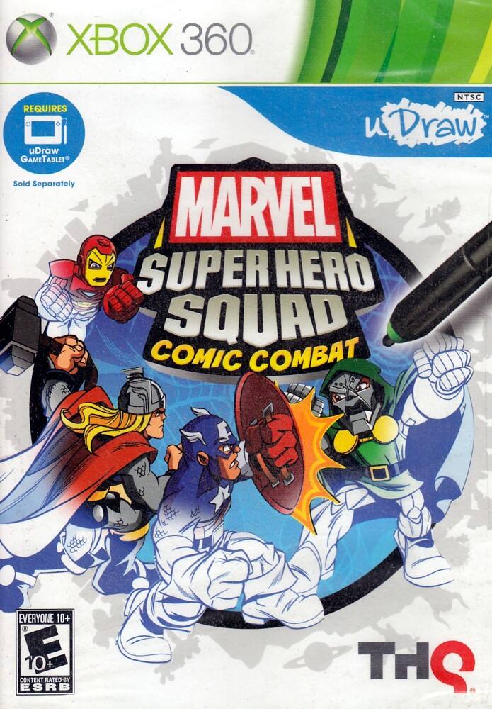 uDraw Marvel Super Hero Squad: Comic Combat - Xbox 360 - Requires uDraw Tablet - Xbox 360