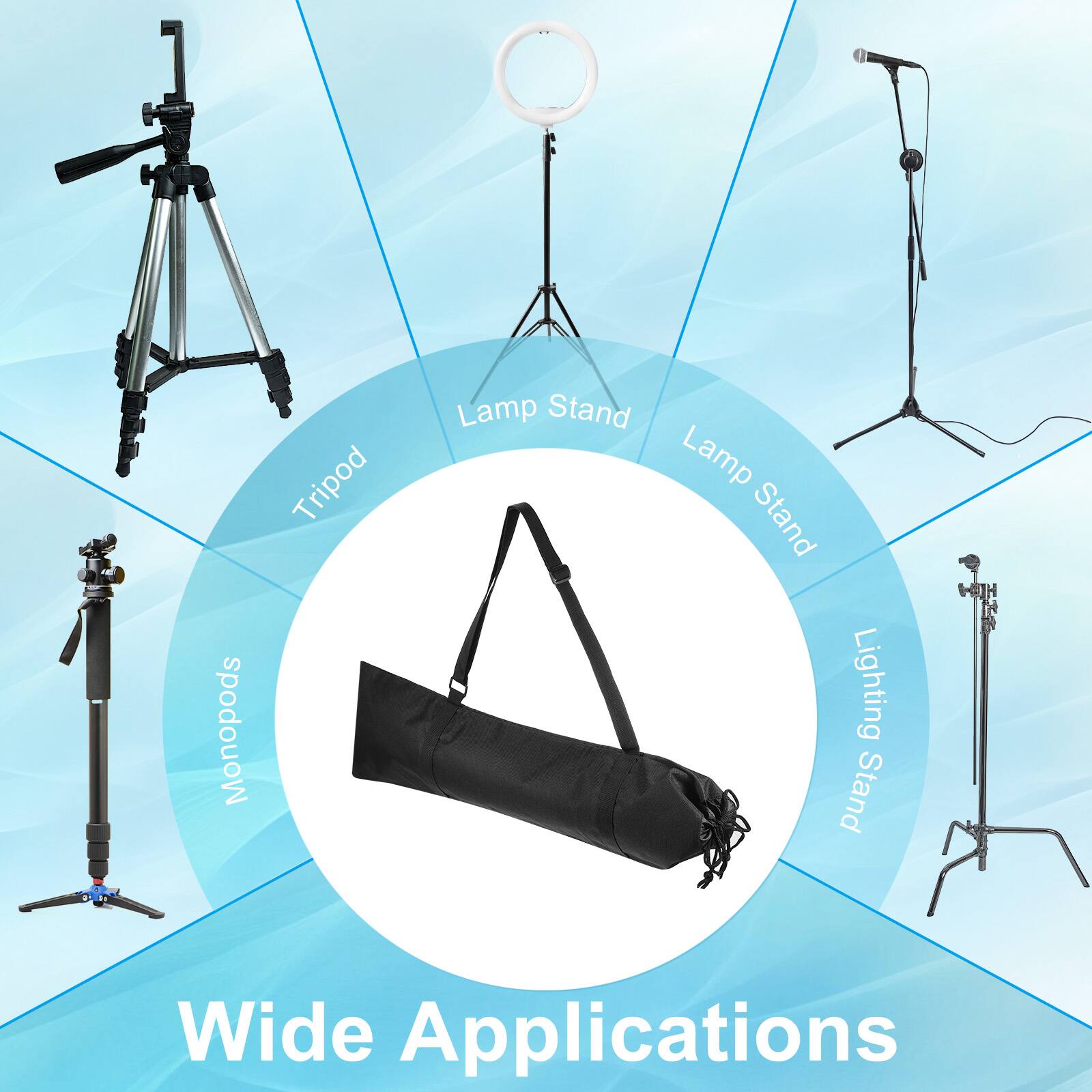 Monopods, Tripod, Lamp Stand, Lighting Stand, Wide Applications