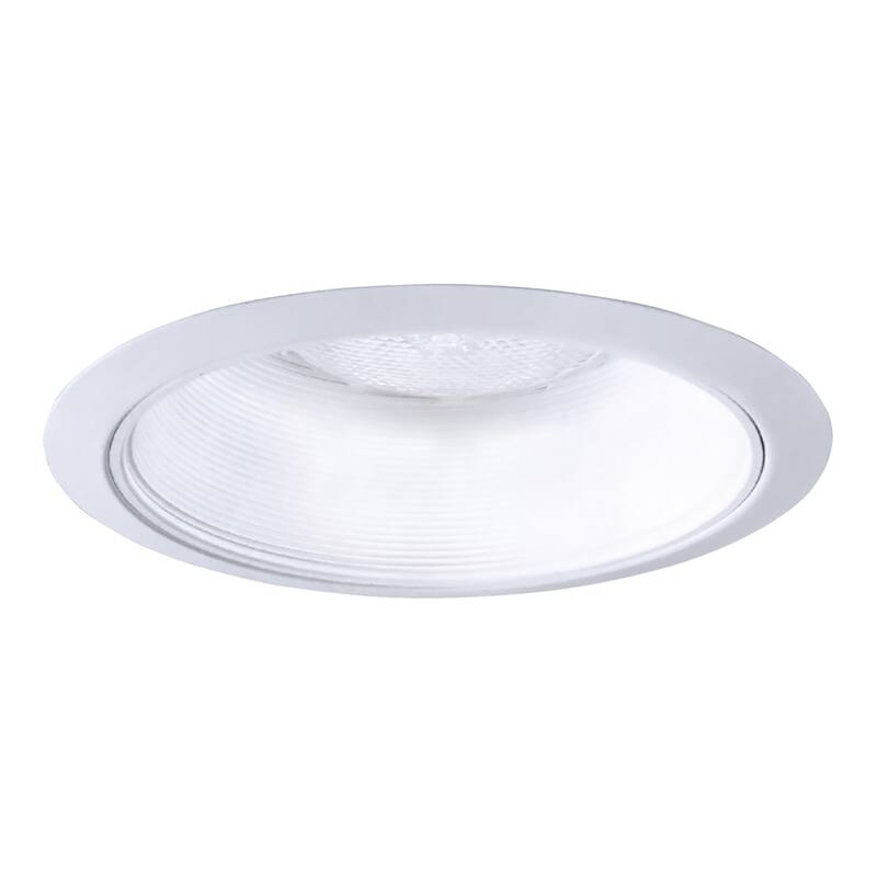 Angle. Halo - Halo Matte White 6 in. W Plastic Coilex Baffle Trim 310 W.