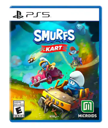 Front. Maximum Games - Smurfs Kart. - E (Everyone)