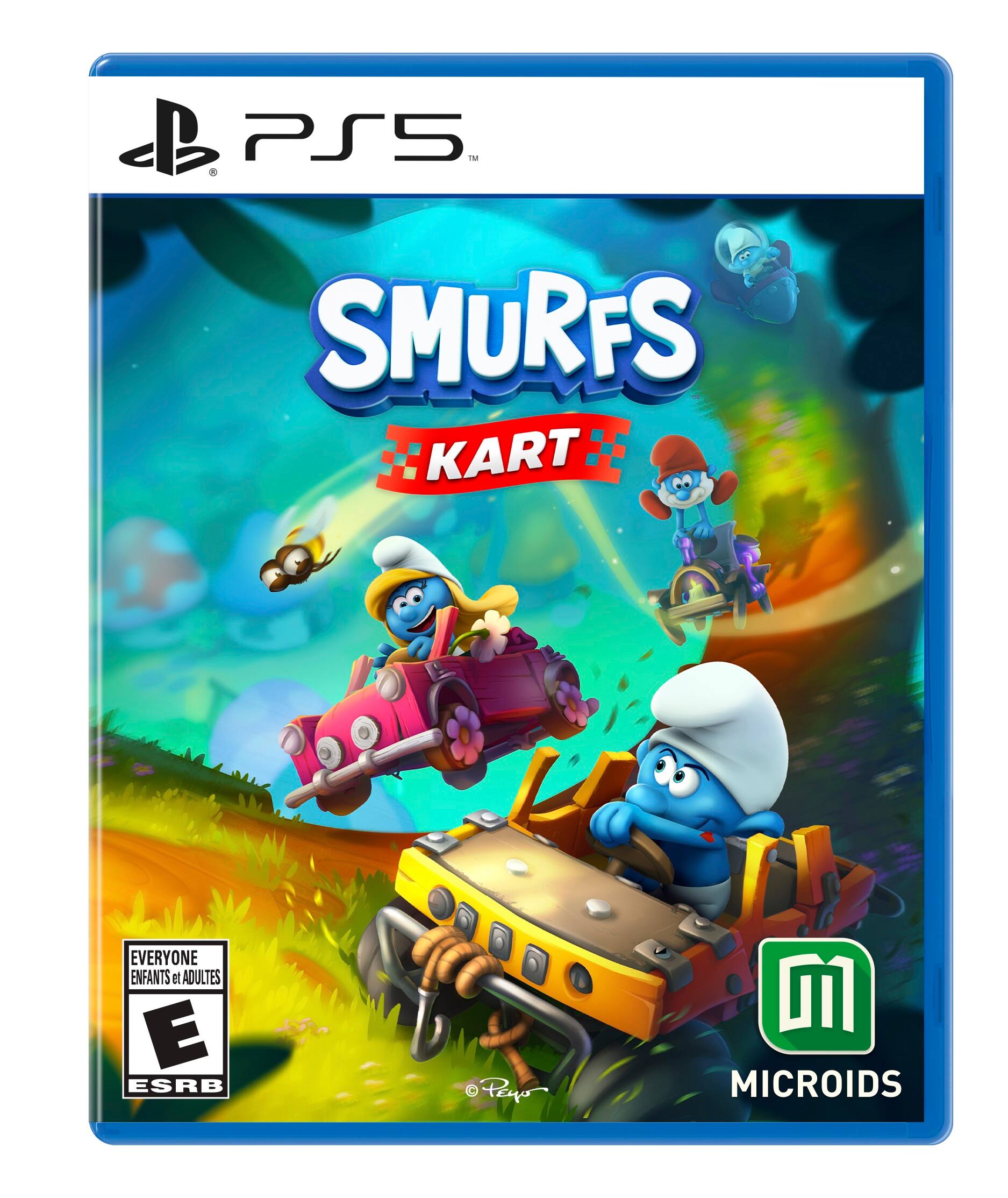 Front. Maximum Games - Smurfs Kart. - E (Everyone)