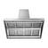 Back. ZLINE - ZLINE 60 in. Island Mount Outdoor Grill Hood (GOi2-60) - Stainless Steel.