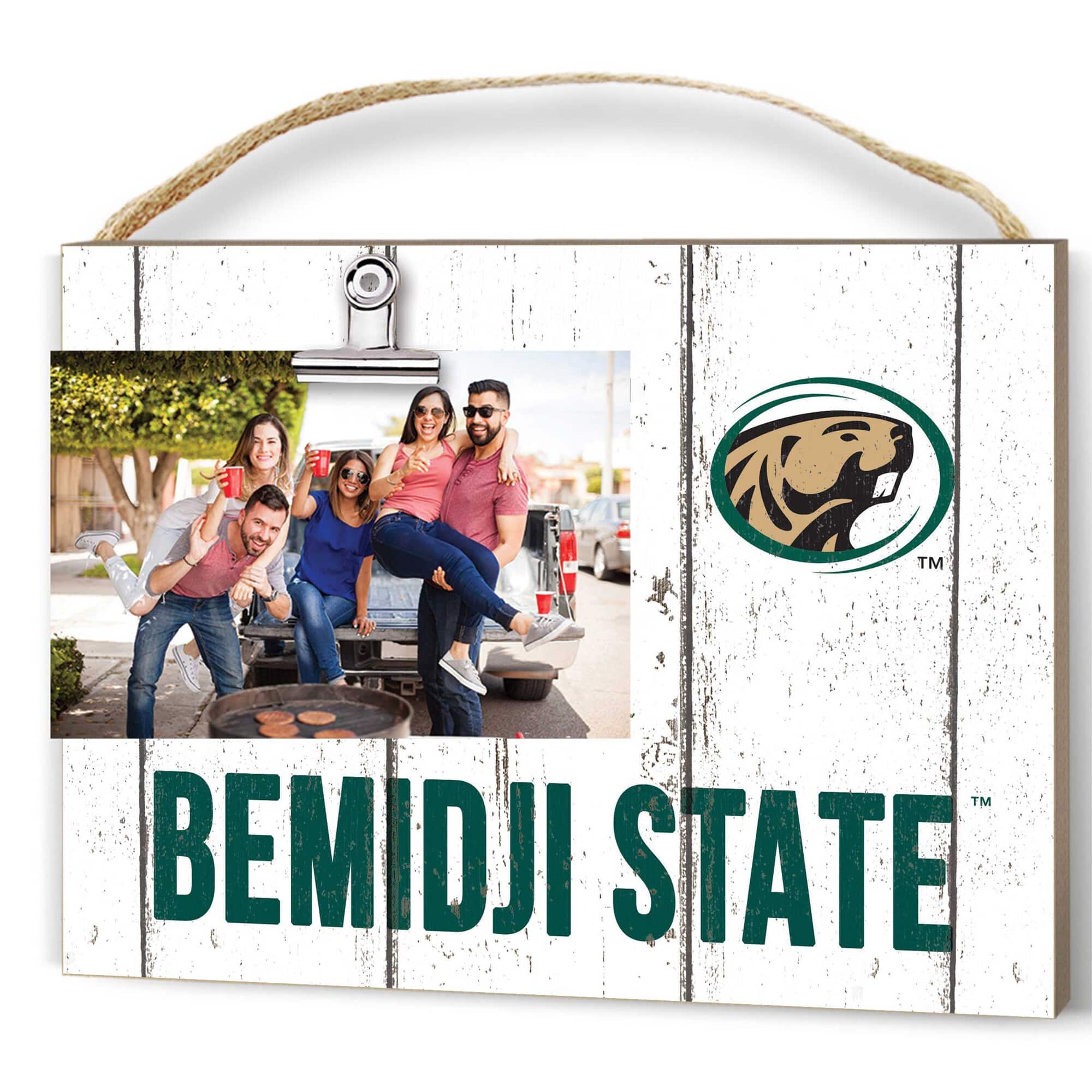 "Jardine - Bemidji State Beavers 8"" x 10"" Weathered Clip It Frame - White" price history on PriceWatchPro