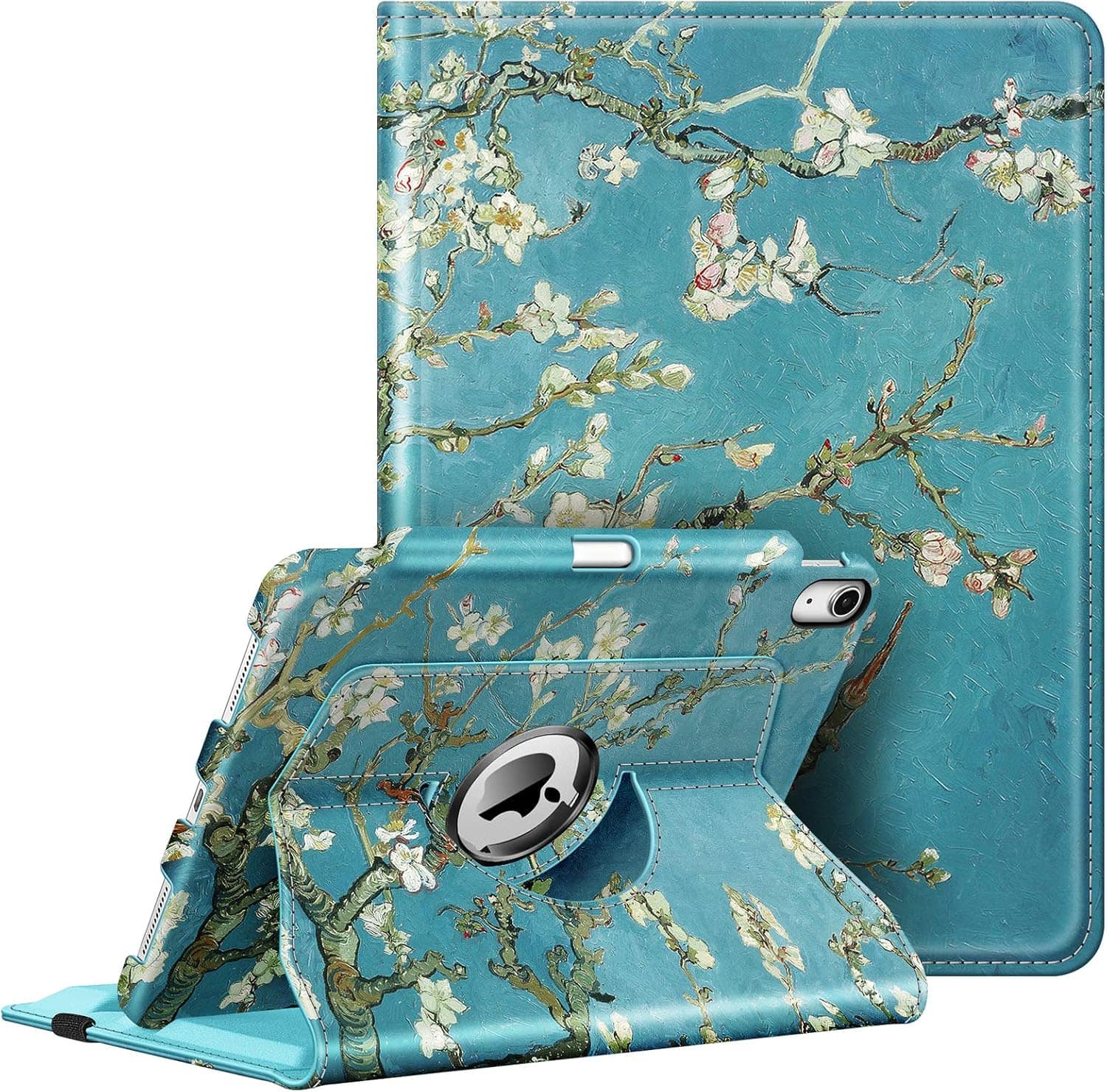 "Fintie - Rotating Case for iPad Air 11-inch (M4/M3/M2) & Air 4th/5th Gen 10.9"" | 360° Swivel Stand Shockproof Cover - Blossom" price history on PriceWatchPro
