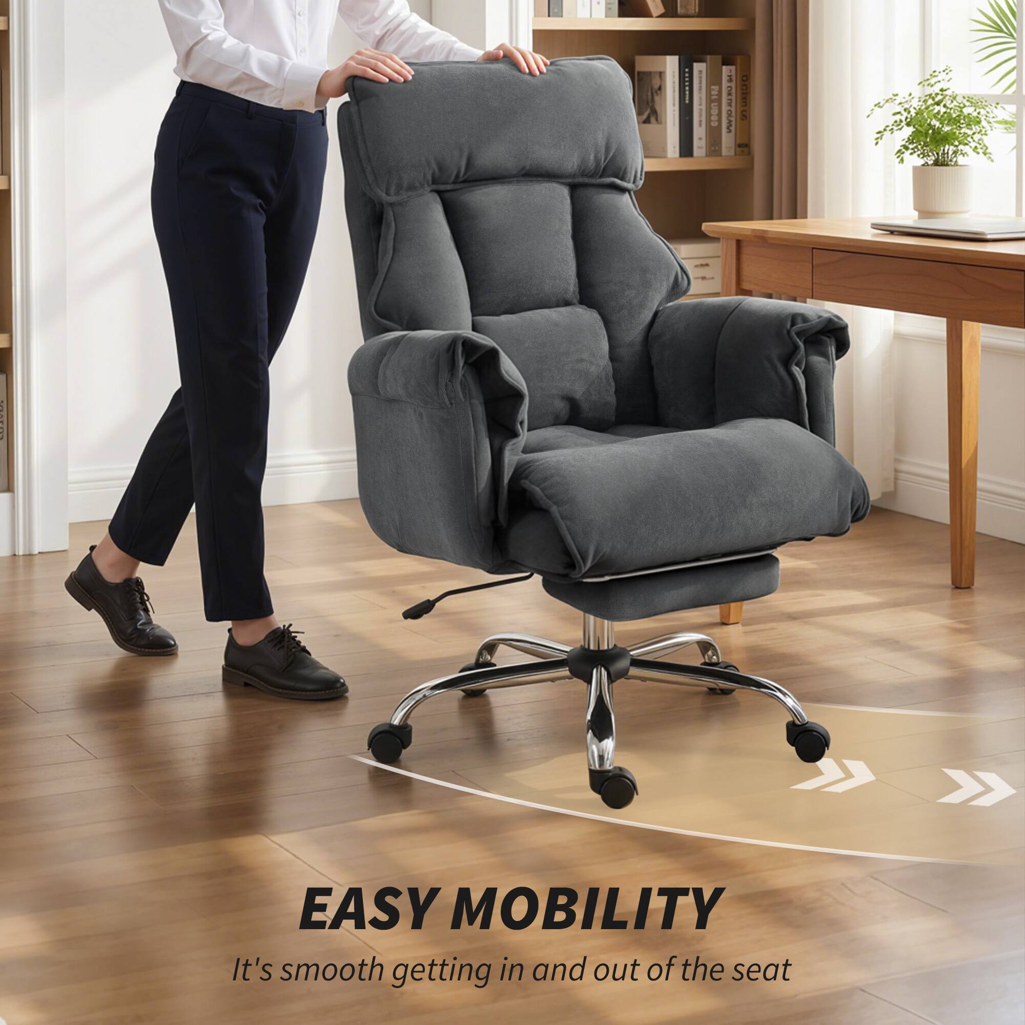 EASY MOBILITY  
It's smooth getting in and out of the seat