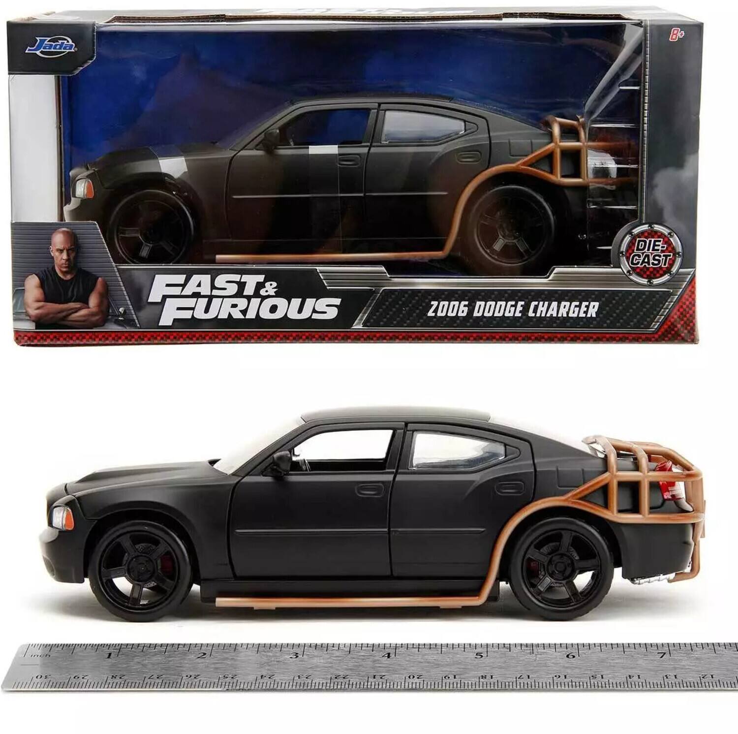 Jada ada 80 FAST & FURIOUS DIE-CAST 2006 DODGE CHARGER IZOD 5.15I 5 EC O 7 K * N1