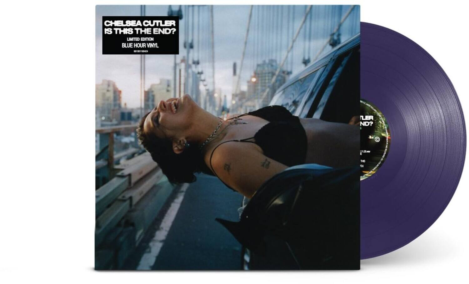 CHELSEA CUTLER  
IS THIS THE END?  
LIMITED EDITION BLUE HOUR VINYL  
881061190424