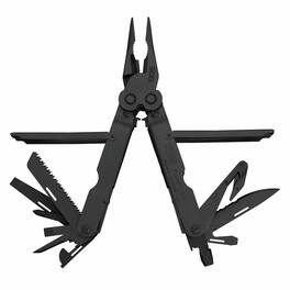 SOG - Powerlock Stainless Steel Folding V Cutter 18 Tool Multi Tool Pliers - Black