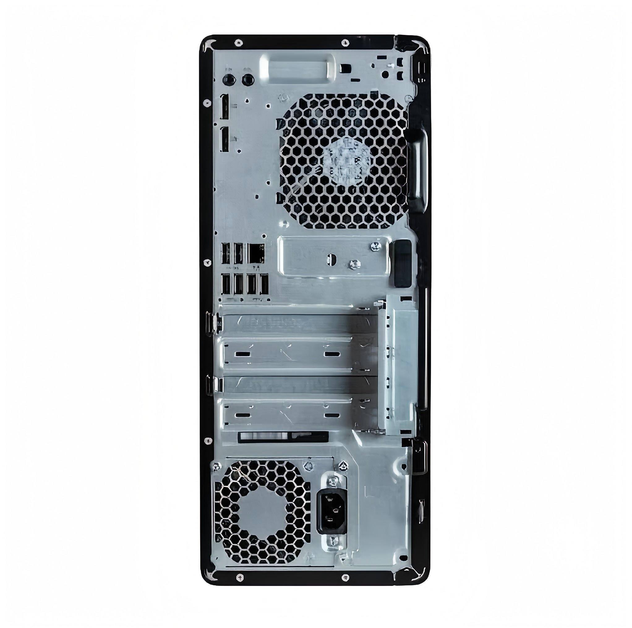 Back. HP - HP EliteDesk 800G4 Tower Desktop PC, Intel Core i7-8700 up to 4.6GHz, 32GB DDR4 RAM, 1TB SSD, USB WiFi, Win11 Pro - Black.