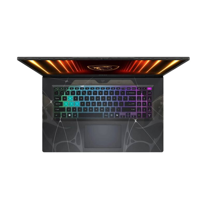 Alt View 3. MSI - MSI Cyborg 15 15.6" Gaming,Intel Core 7-240H,32GB RAM,2TB SSD,RTX 5060,Backlit Keyboard,Win 11,Black - Black.