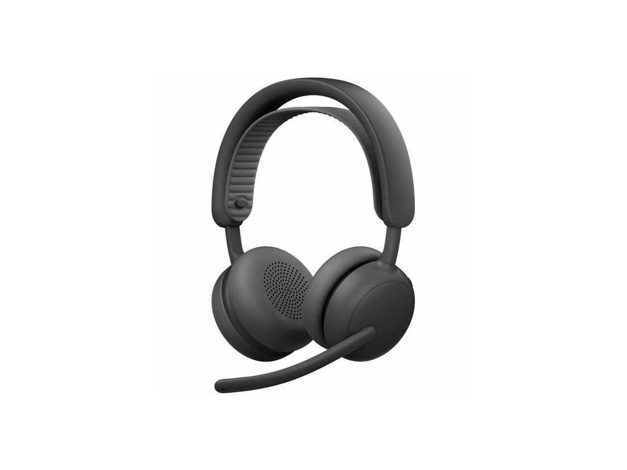 Logitech - Zone Wireless 2 ES - Noise-Canceling Wireless Headset with Adaptive Hybrid ANC ( UC) - Graphite