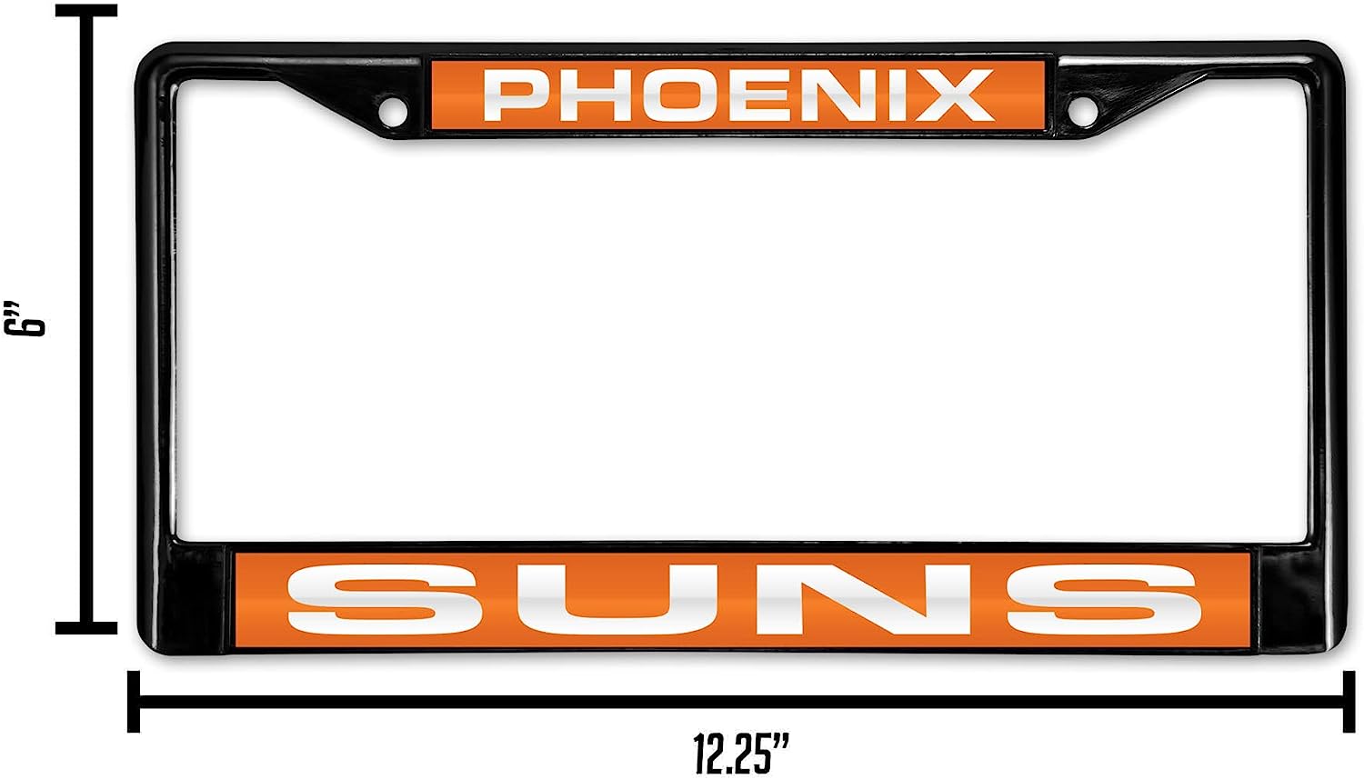 PHOENIX  
SUNS  

6"  
12.25"