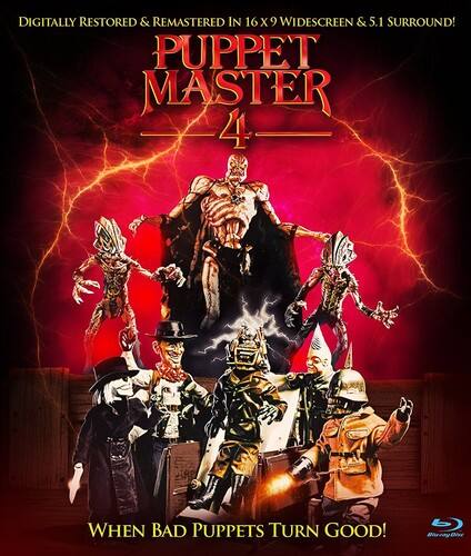 Front. Puppet Master 4   - BLU-RAY.