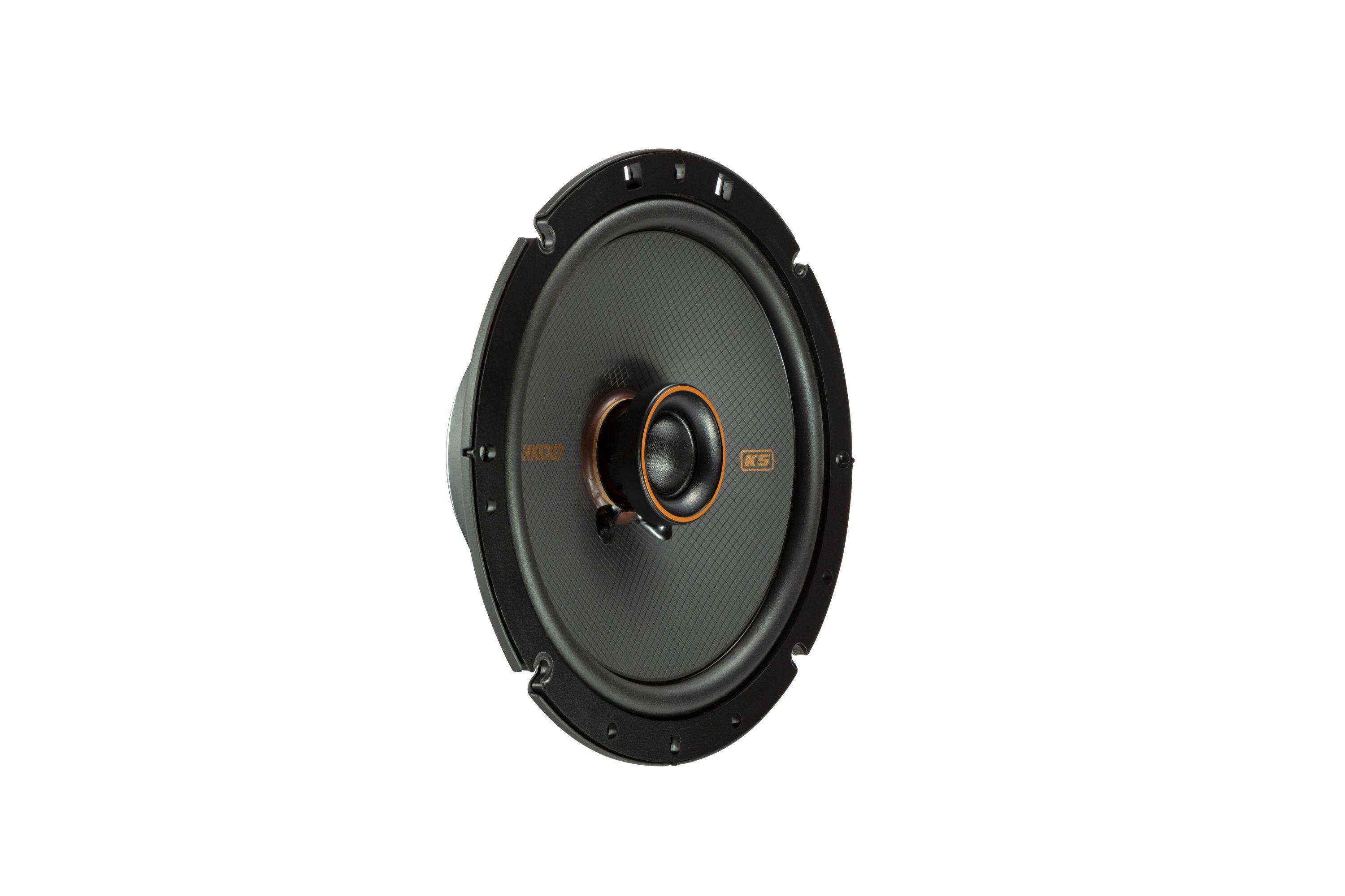 Left. KICKER - KS Series 6-3/4 inch 2-Way Car Speakers (Pair) - Black.