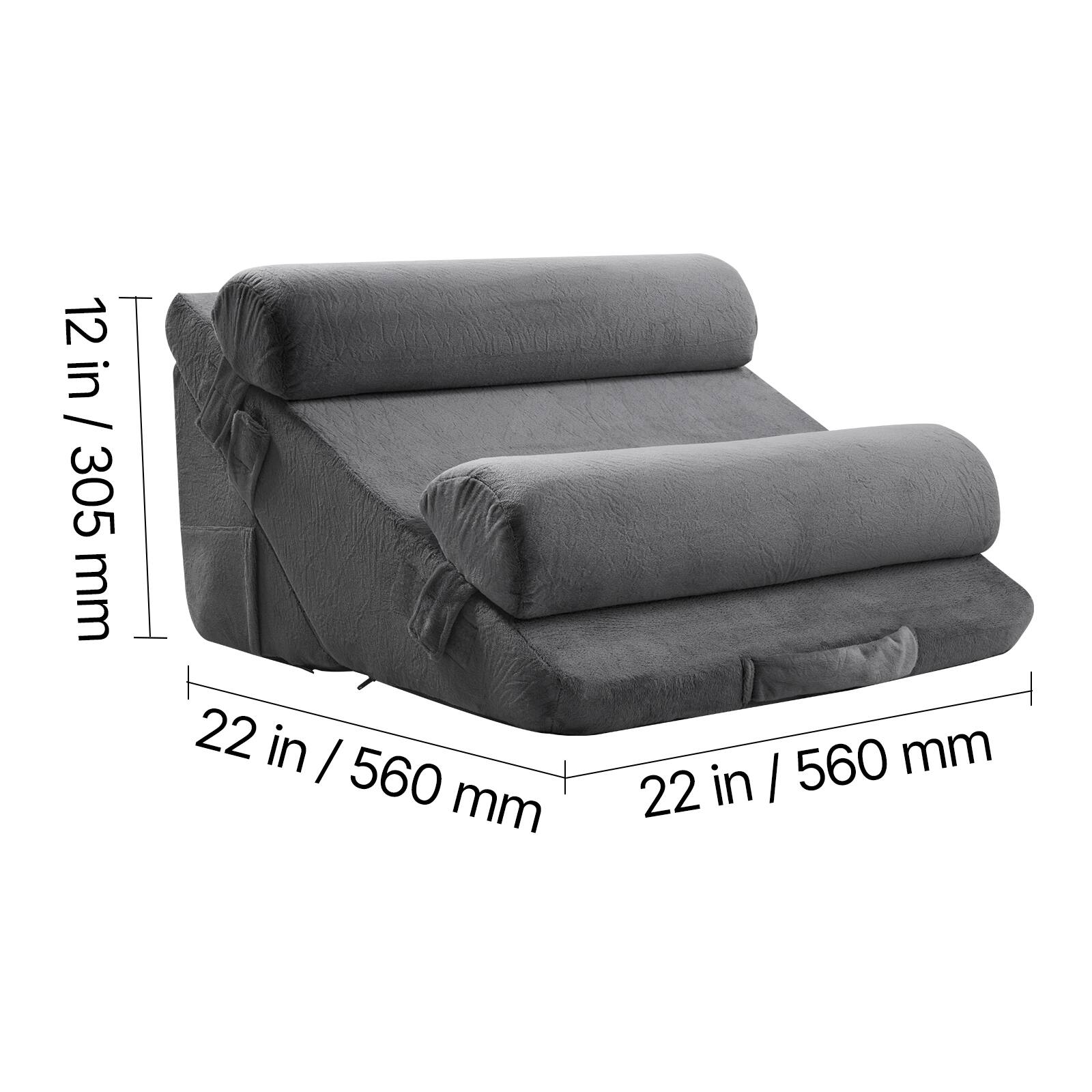 12 in / 305 mm  
22 in / 560 mm  
22 in / 560 mm