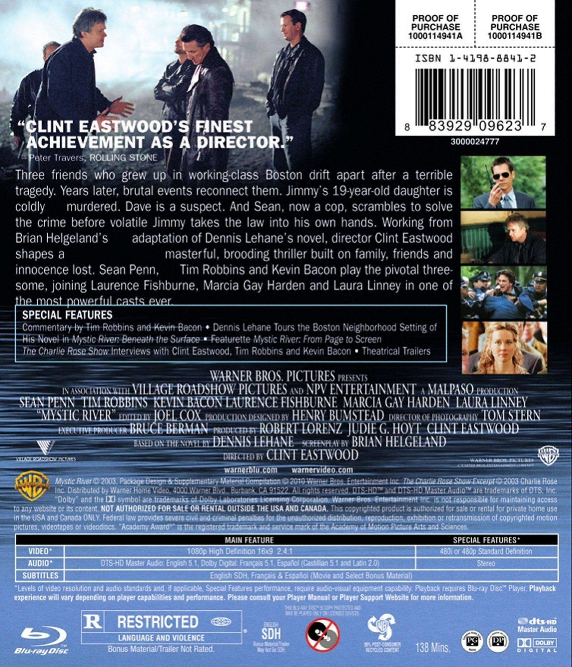 Back. Mystic River [Blu-ray].