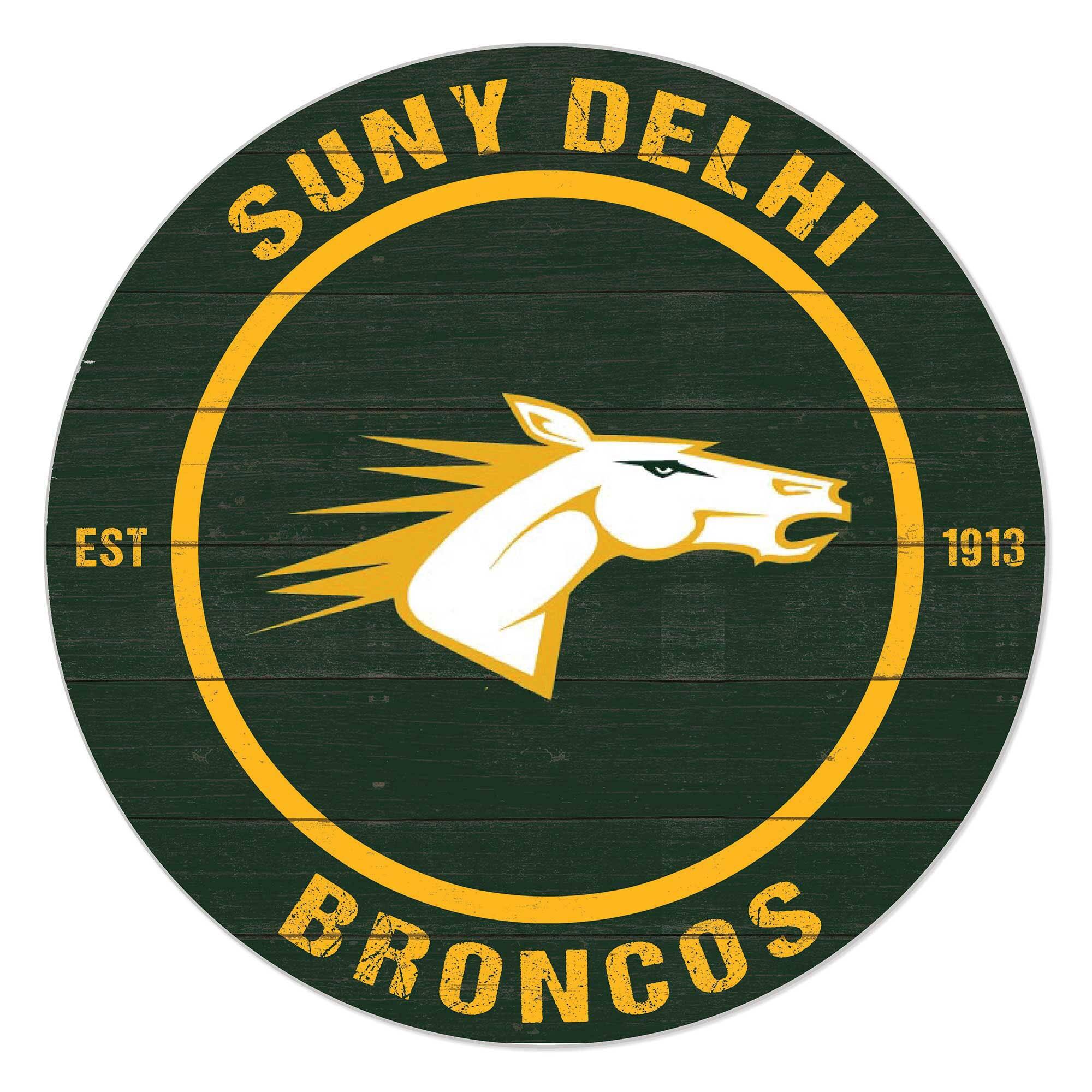 SUNY DELHI  
EST 1913  
BRONCOS