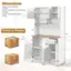 Dimensions:
- Total Load Capacity: 755 lbs
- Load Capacity of Countertop: 330 lbs
- Load Capacity of Drawer: 25 lbs

Dimensions of the cabinet:
- 7"
- 8.5"
- 25"
- 12.5"
- 19"
- 6.5"
- 9"

The cabinet comes in two boxes:
- 16"
- 14"

Dimensions of the cabinet:
- 71"
- 12"
- 10"
- 3.5 T
- 13.5"
- 13.5"
- 10.5"

YO f 25"
- 39.5"
- 3"
- 12.5"
- 16"