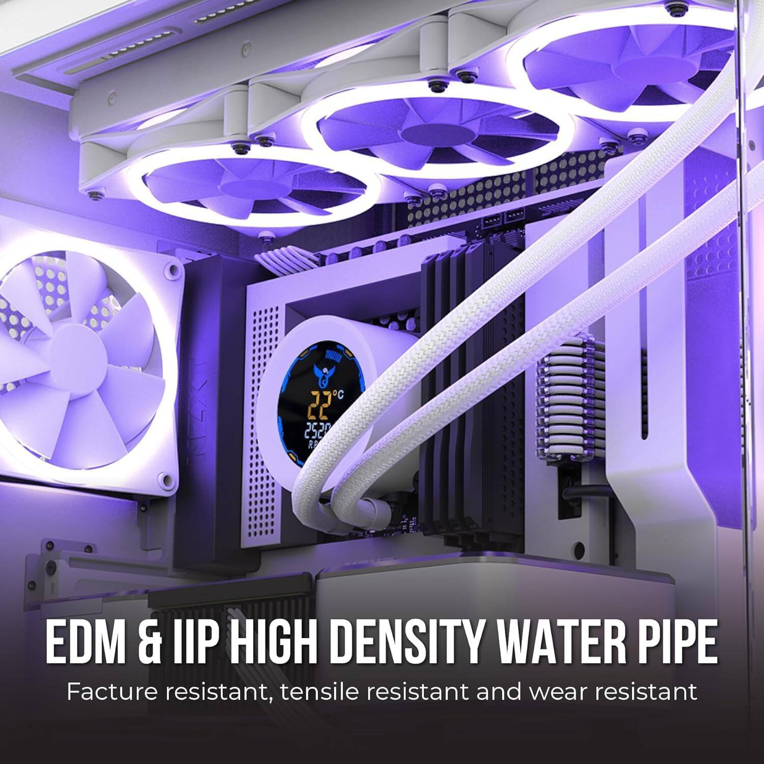 EDM & IIP HIGH DENSITY WATER PIPE  
Facture resistant, tensile resistant and wear resistant