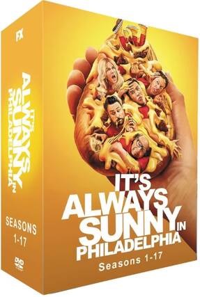 Front. It's Always Sunny in Philadelphia:The complete series,Season 1-17 (DVD ).