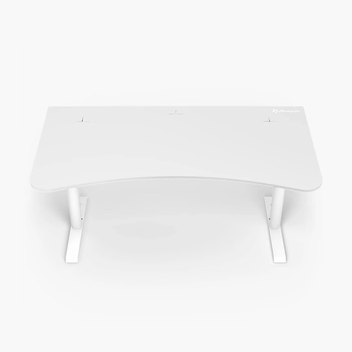Alt View 2. Arozzi - Arena Gaming Desk - Large - Pure White.