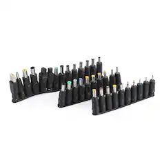 Front. Topteng - 34-in-1 Universal Laptop Charger Tip Kit - Compatible with HP Dell Lenovo Asus Acer, DC Power Adapter Plug Set.